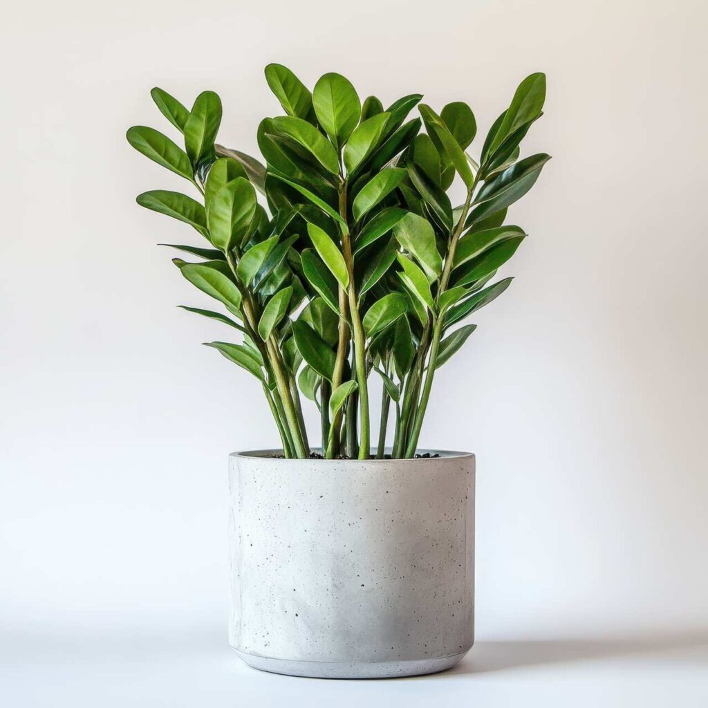 vibrant-green-plant-minimalist-concrete-pot-against-neutral-background_Easy-Resize.com_-1024x1024 06 plantas para ter dentro de casa