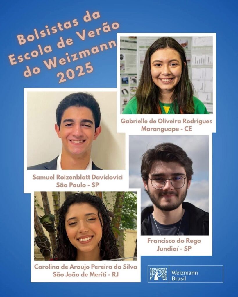 Alunos-bolsistas-2025-819x1024 Quatro estudantes brasileiros contemplados com bolsas de estudo para o Instituto Weizmann de Ciências