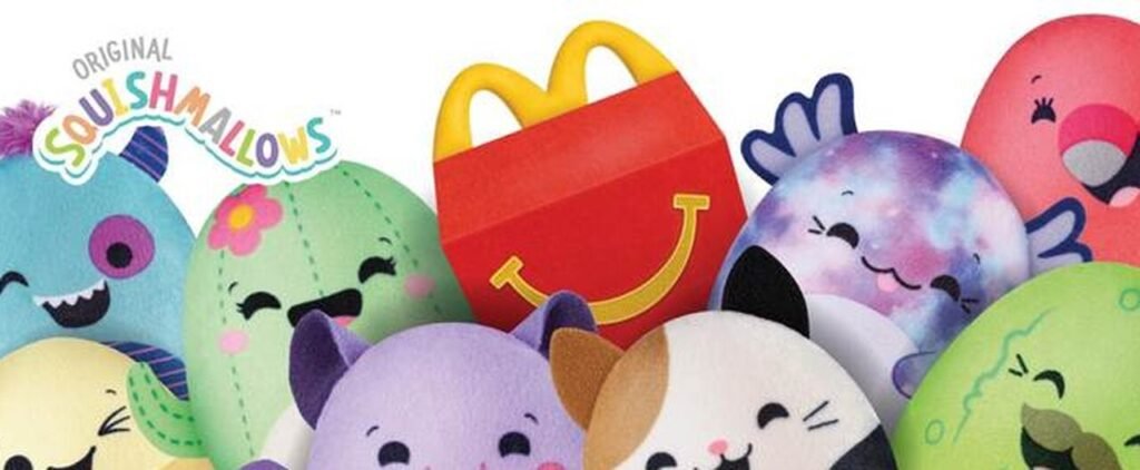 Pelúcias de Squishmallows chegam no McLanche Feliz