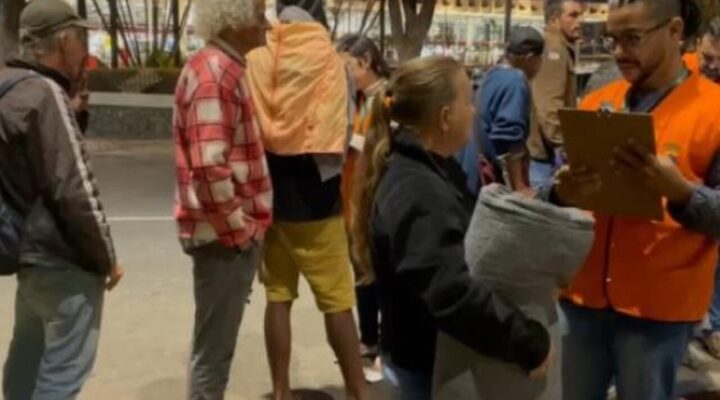 Com chegada de nova onda de frio, PBH intensifica ações para proteger pessoas em situação de rua