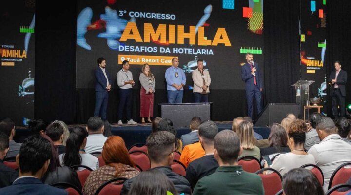 Começa amanhã em Belo Horizonte o Congresso Amihla 2025, o maior evento hoteleiro de Minas Gerais