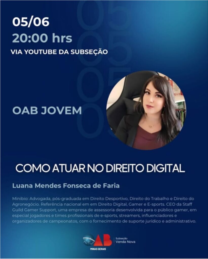 oabjovem_Easy-Resize.com_-821x1024 OAB/MG subseção Venda Nova realiza live sobre Direito Digital com Luana Mendes