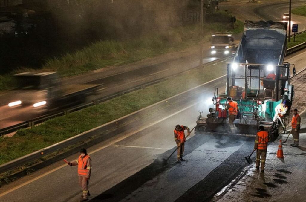 Agenda semanal de obras na BR-040, entre Belo Horizonte e Cristalina 