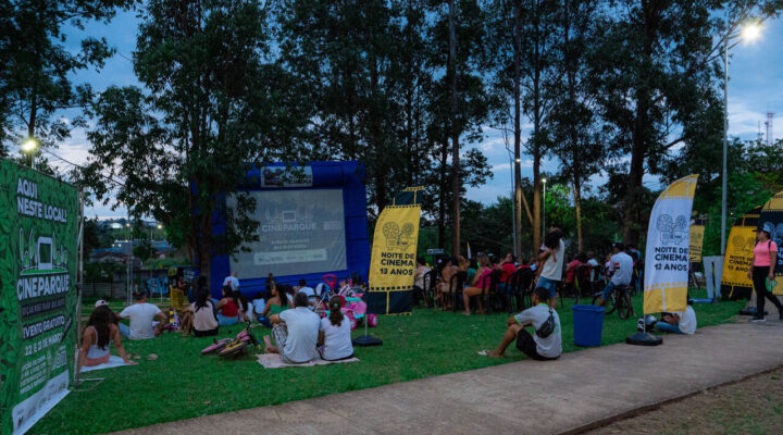 Cine Parque leva cinema gratuito ao ar livre para 13 parques de BH
