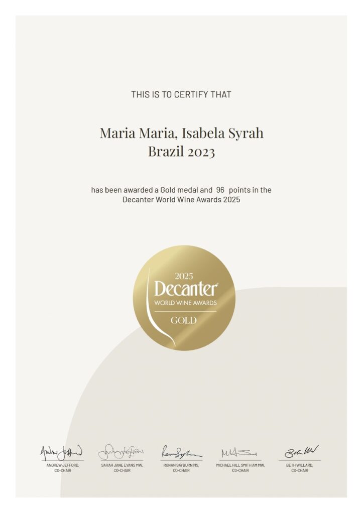 Certificado-Decanter-World-Wine-Awards_Easy-Resize.com_-725x1024 Vinho mineiro conquista maior nota da história do Brasil no Decanter World Wine Awards, o principal concurso de vinhos do mundo