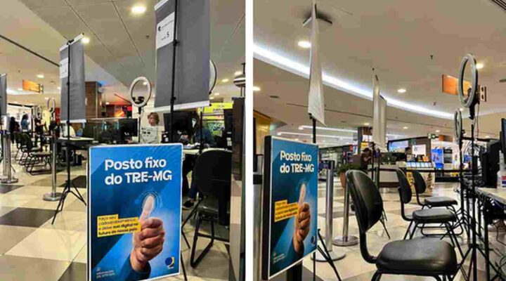 Shopping Cidade recebe posto fixo de serviço do TRE-MG