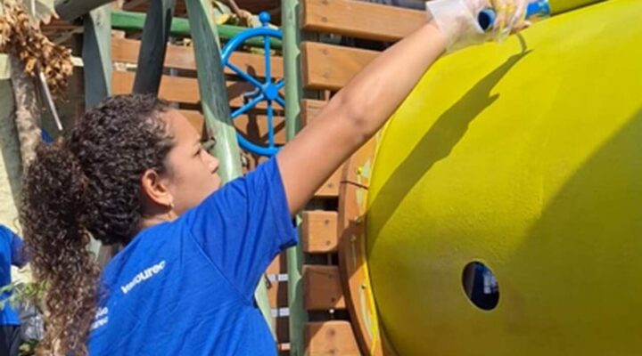 Vallourec promove Dia do Voluntariado em escola infantil próxima à unidade Barreiro