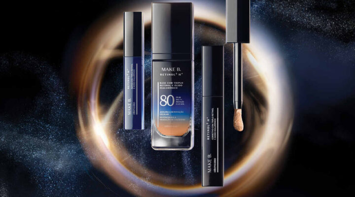 O Boticário apresenta Make B. Retinol H+, primeira base do Brasil com triplo retinol** 