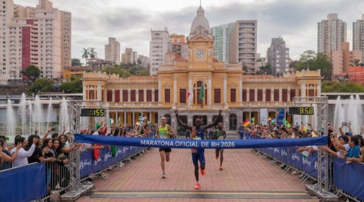 Inscrições para a Maratona Oficial de Belo Horizonte 2026 começam em 30 de setembro