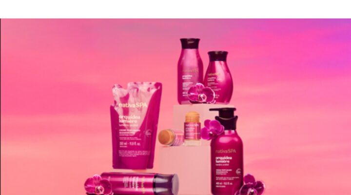 O Boticário apresenta Nativa SPA Orquídea Lumière, com iluminador corporal inédito e ação que mantém a pele iluminada por até 10 horas¹