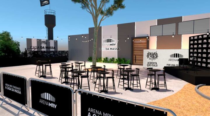 Casa da Massa: Arena MRV itinerante chega a Assunção, no Paraguai