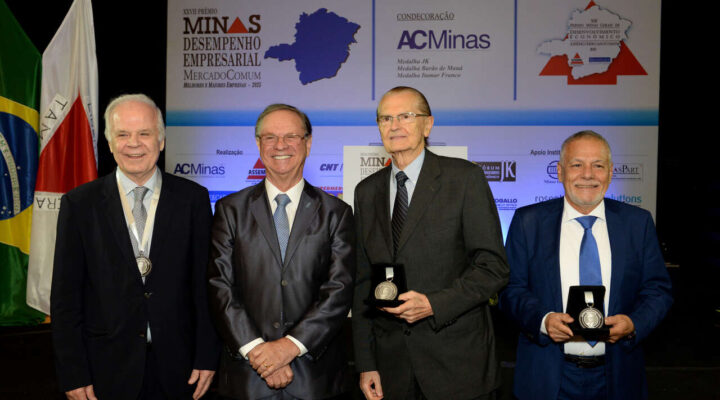 ACMinas entrega Comendas JK, Barão de Mauá e Itamar Franco a lideranças de destaque em 2025