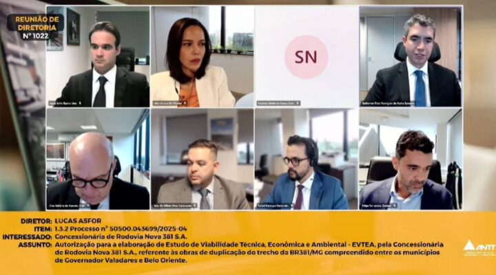 ANTT autoriza Nova 381 a elaborar estudo da duplicação de 70 km da BR-381