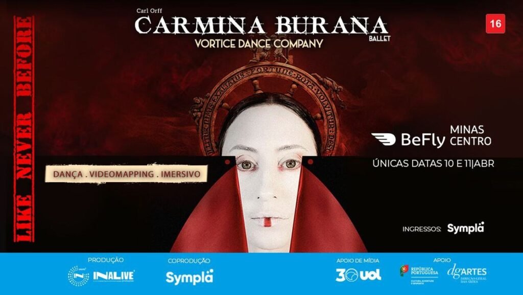 Carmina Burana Ballet é o destaque da agenda de abril do BeFly Minascentro 