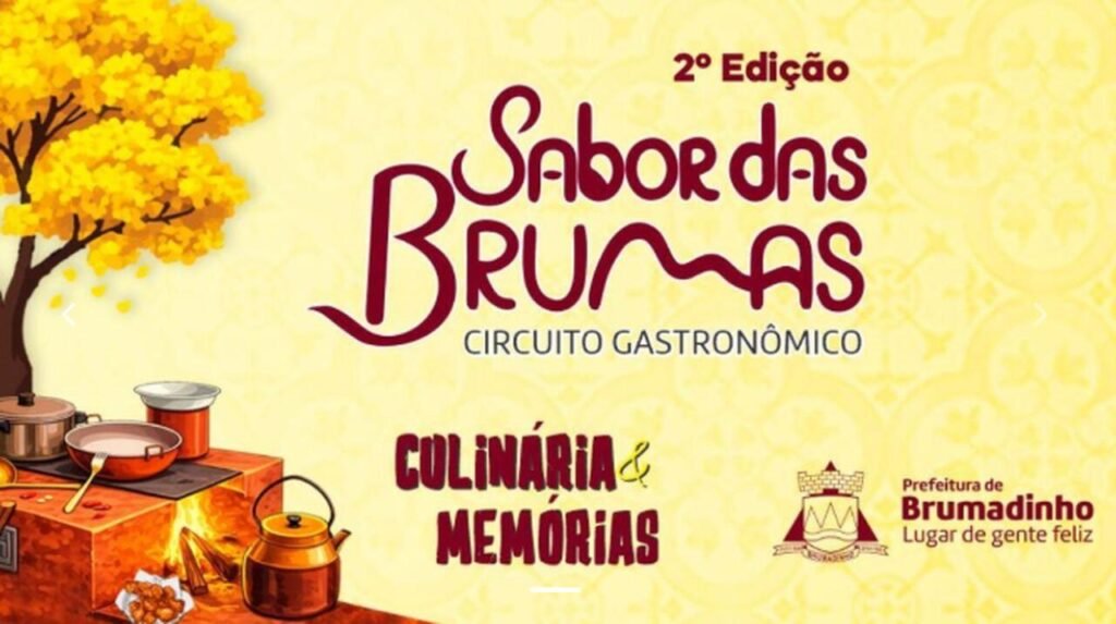 Circuito gastronômico de Brumadinho começa no dia 23 de abril e celebra culinária e memórias com 18 estabelecimentos participantes