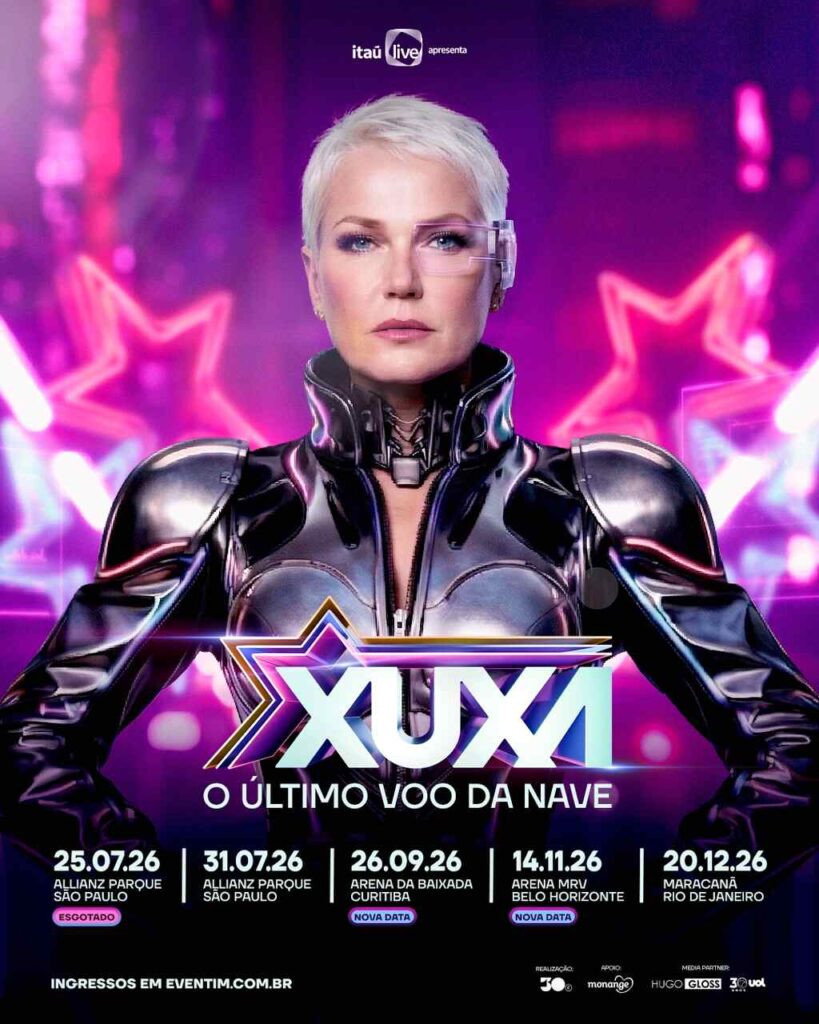 xuxa-nave-819x1024 Xuxa anuncia "O Último Voo da Nave" em Belo Horizonte e Curitiba