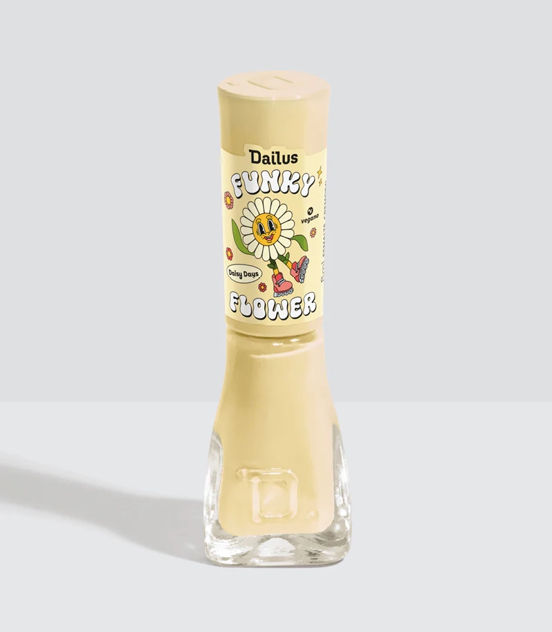 Dailus-Esmalte-Funky-Flower-Daisy-Days Esmaltes são protagonistas nas produções de beleza em dias de futebol