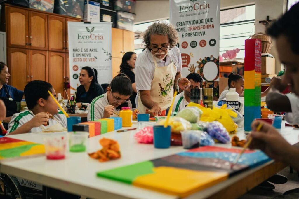 No Dia Mundial do Meio Ambiente, projeto em Itabirito une arte e sustentabilidade em ações com estudantes da rede pública