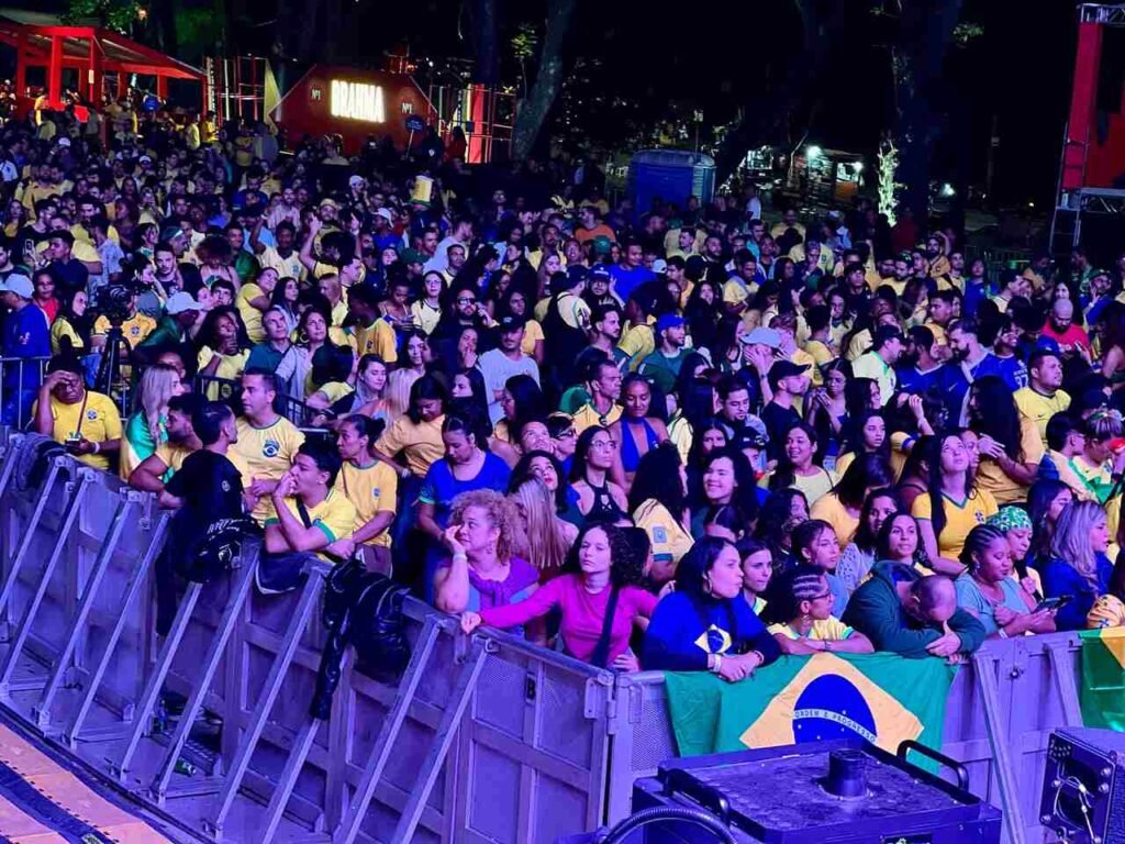 Primeira noite de Arena Nº1 em Belo Horizonte: torcida e shows marcam a estreia da Seleção Brasileira