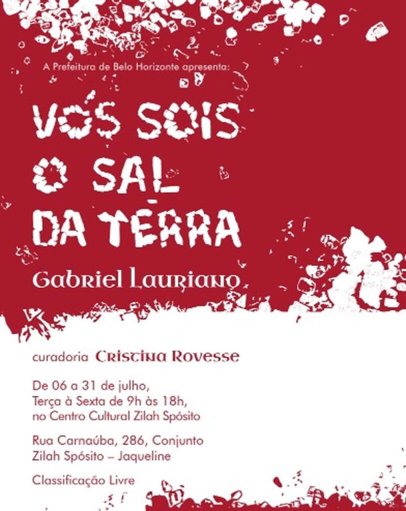 cartaz-expopsicao-gabriel-lauriano_Easy-Resize.com_-813x1024 Artista mineiro Gabriel Lauriano apresenta "Vós sois o Sal da Terra"