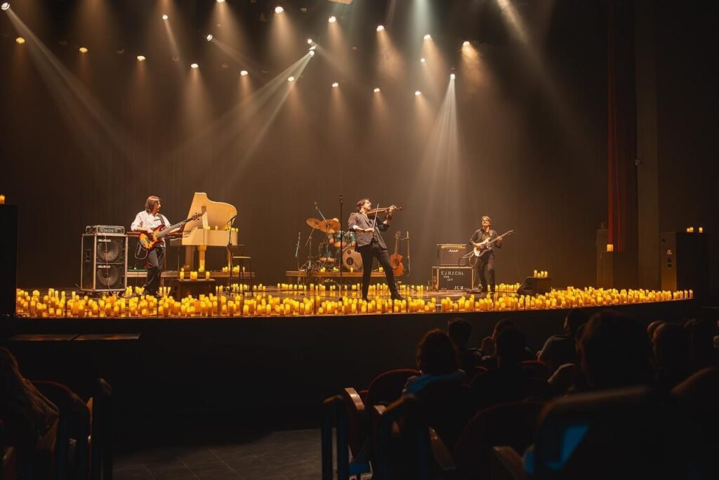 ClassRock leva grandes clássicos do rock internacional para um concerto à luz de velas no Grande Teatro do Sesc Palladium