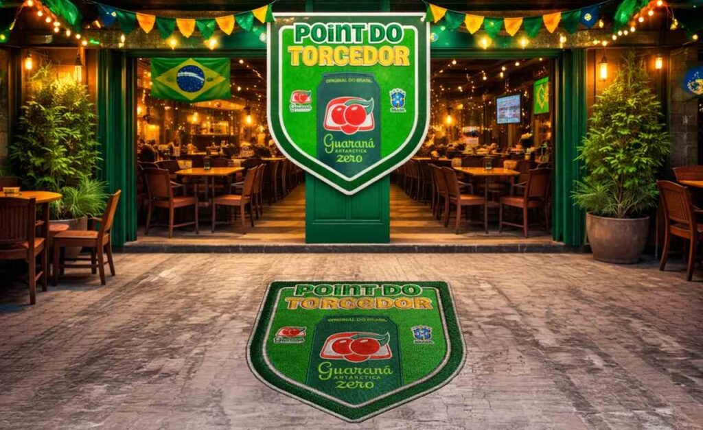 Guaraná Antarctica cria “Points do Torcedor” em Belo Horizonte para reunir fãs da Seleção Brasileira 