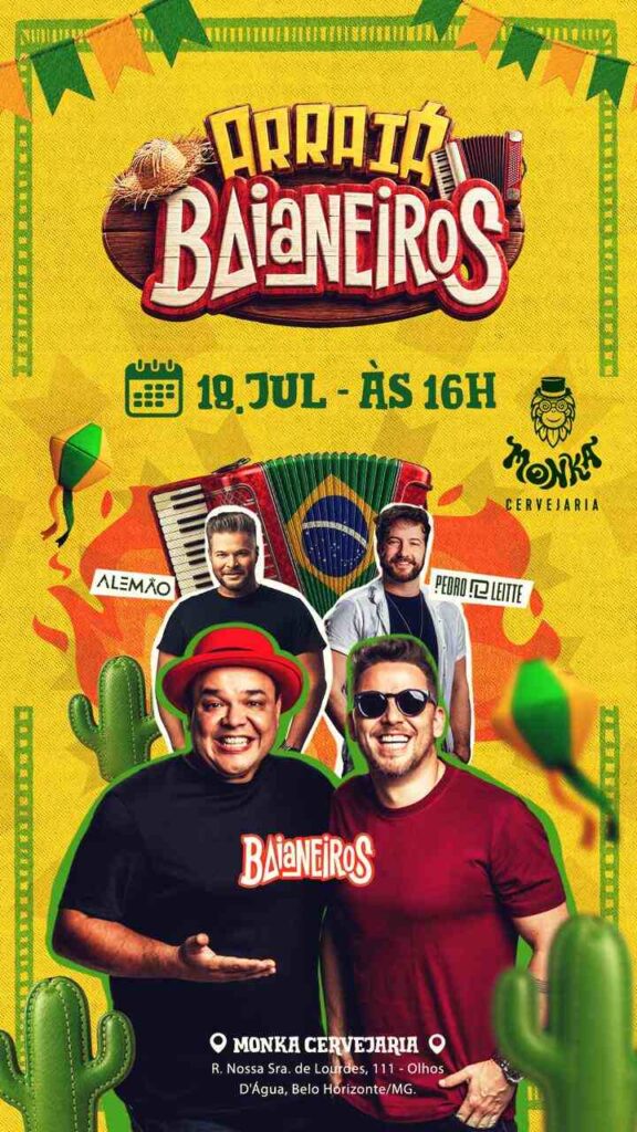 IMG_0314.JPG_Easy-Resize.com_-576x1024 Arraiá Baianeiros aquece a tradição junina de Belo Horizonte com show especial, neste sábado (18), na Monka Cervejaria