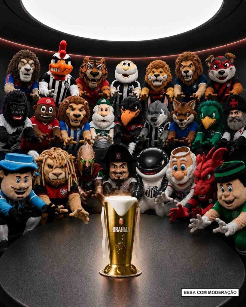 Brahma Promete Cerveja Grátis da Copa para Torcida do Time Brasileiro que Vencer 5 Jogos Seguidos