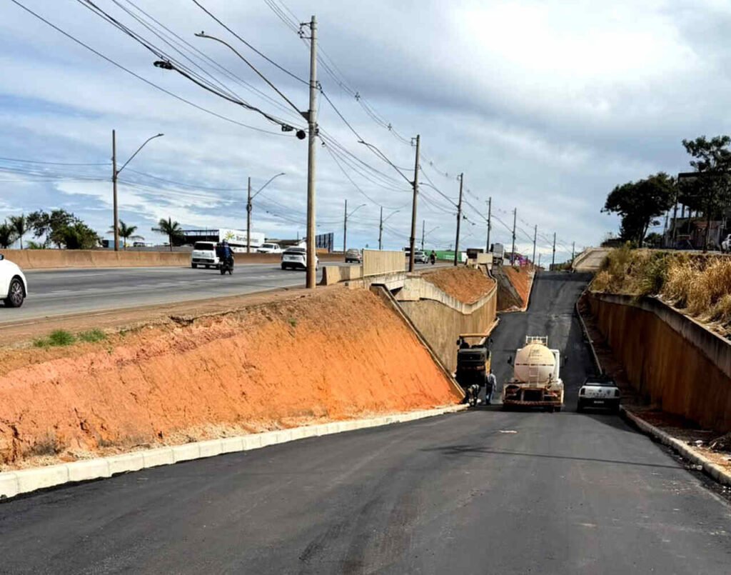 Obra da trincheira do Parque dos Bandeirantes, entre Betim e Contagem, é concluída