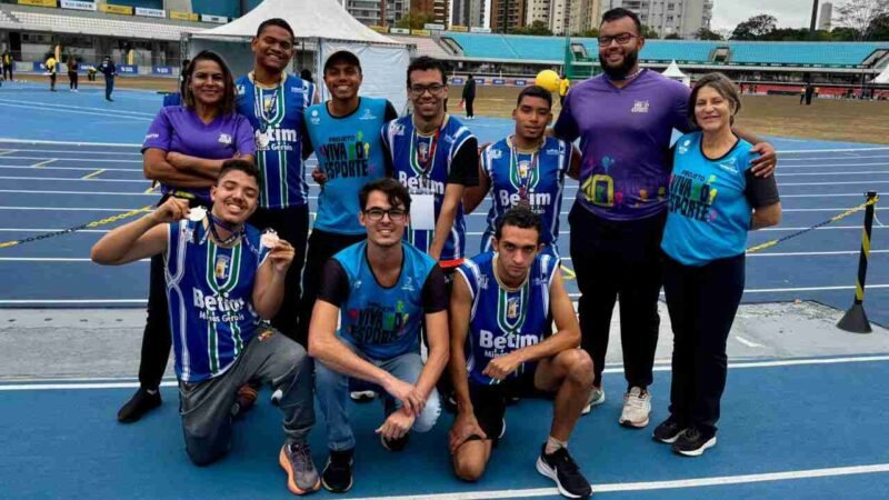 Atletas de Betim conquistam cinco medalhas no Campeonato Brasileiro Jovem de Atletismo Paralímpico