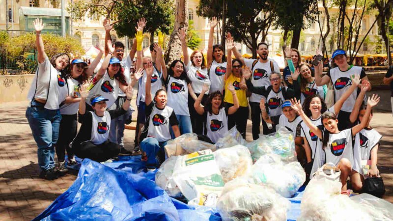 19/09 – Dia Mundial da Limpeza: Belo Horizonte recebe mutirão com a ação “Seja os 5% que vão transformar o mundo”