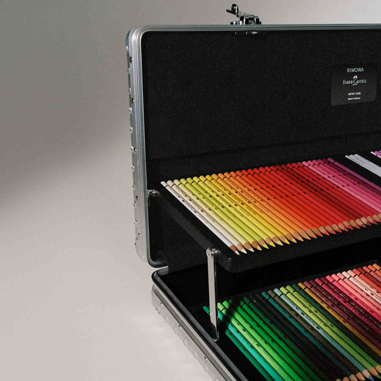 RIMOWA e Faber-Castell apresentam artist case que celebra a força da criatividade