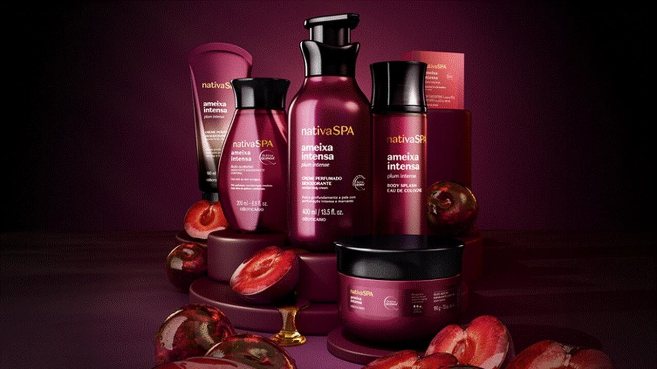 O Boticário distribui brindes em dobro no lançamento de Nativa SPA Ameixa Intensa