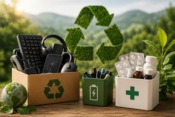 recilagem Campanha de conscientização em Minas Gerais reúne frente inédita de logística reversa em prol da sustentabilidade